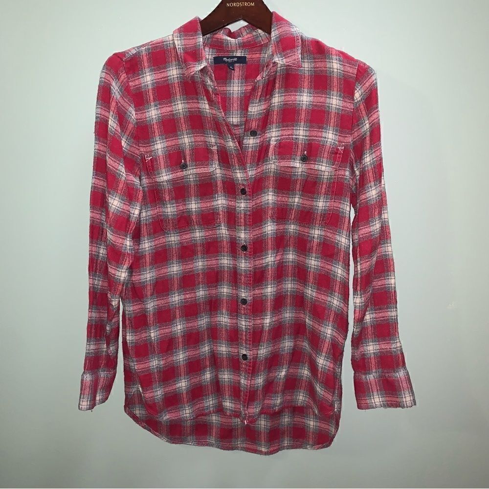 MADEWELL Flannel Size Small
